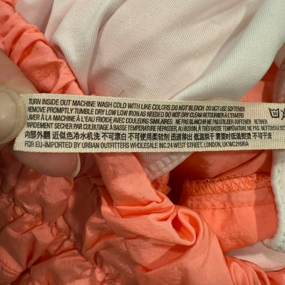 FP Movement Vibrant Orange Shorts with High Waist and Thick Waistband - Picture 6 of 9